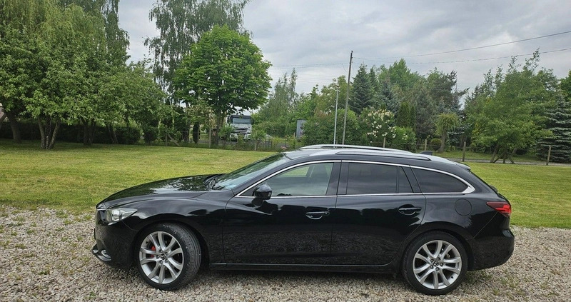 Mazda 6 cena 46200 przebieg: 173000, rok produkcji 2014 z Imielin małe 781